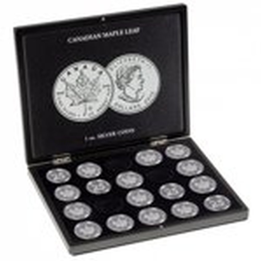 Etui na 20 srebrnych monet Kanadyjski Liść Klonowy - wysyłka 24 h!