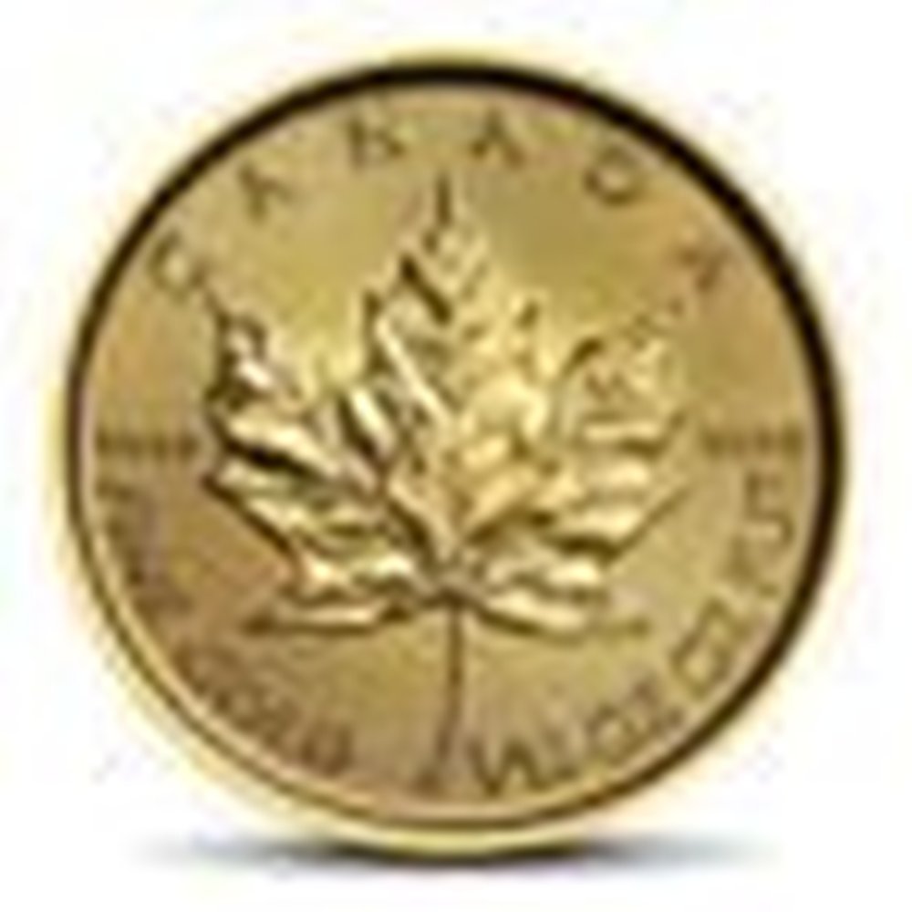 Moneta Kanadyjski Liść Klonowy 1/10 uncji złota - wysyłka 24 h!