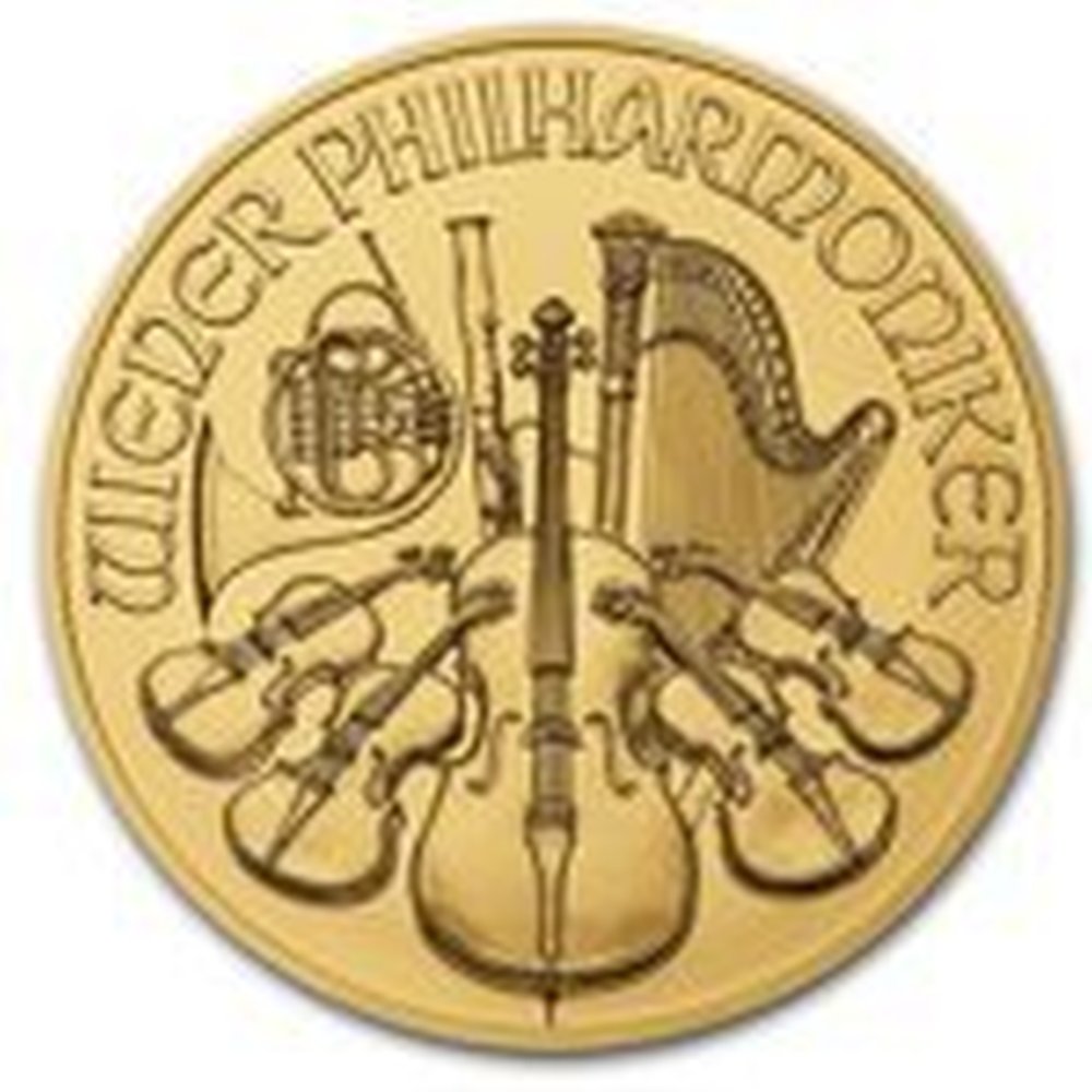 Moneta Wiedeńscy Filharmonicy 1/25 uncji złota - wysyłka 24 h!